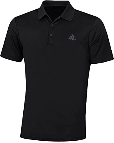 adidas Men's Performance Primegreen Polo Shirt (Short Sleeve) M Black