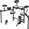 NUX DM-210 Digitales Drumkit, digitales Drumset mit Mesh Heads (Dual-Triggering-Technologie, Aux-In, Bluetooth, Coach-Funktion, USB-Anschluss für MIDI und Sound-Library, Kopfhörerausgang), Schwarz