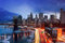 1000 Piece Adult Jigsaw Puzzle Wooden Puzzle New York City Brooklyn Bridge Scenery for Teenagers and Adults