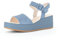 Gabor Damen Keilsandalen, Frauen Sandaletten,Best Fitting,Ladies,Sommerschuhe,Freizeitschuhe,offene Schuhe,Strandschuhe,Nautic,41 EU / 7.5 UK