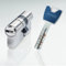 ABUS EC880 Schließzylinder 30/45 Einzelschließung inkl. 3 Wendeschlüssel (saphirblau)
