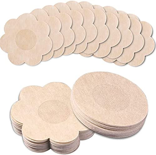 Quesuc Copriseno per capezzoli Pasties per il seno Reggiseno adesivo usa e getta 40 paia