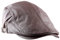 KYEYGWO PU Leder Schirmmütze für Herren, Gatsby Newsboy Flatcap Einstellbare Schiebermütze Freizeit Barette Cap Driving Cabbie Jagd Kappen Outdoor Zeitungskappe, Kaffeebraun