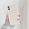 ZTOFERA Slicone Case for iPhone 11, Glossy Soft TPU Case with Simple Heart Pattern, Slim Lightweight Protective Bumper Cover for iPhone 11 (6.1) - White