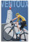 YIBIN Vintage-Poster für die Tour de France Mont Ventaux Poster Dekorative Malerei Leinwand Wandposter und Kunstbild Druck Moderne Familie Schlafzimmer Dekor Poster 30 x 45 cm