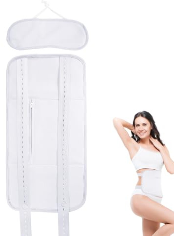 Bio Rizinusöl-Packungspackung, wiederverwendbar für Taille und Hals, Rizinusöl-Packung für die Leber, Rizinusöl-Packungskompresse – weiches Bio-Rizinusöl-Packungsset, angenehmer Schlaf, Weiß