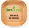 PORTENTUM Papel freidora aire 100 unidades de 16-20 cm Cuadrado. Papel Air Fryer Grado alimenticio BPA free, FDA y LFGB