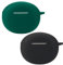 Msiall Silicone case compatibile con Redmi Buds 4 Active, [Supporta la ricarica wireless] [Custodia protettiva antiurto] Simpaticodi cartoni 3D black Green