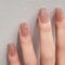 Ceboic 24 Stück Nägel Zum Aufkleben Kurze Eckig French Nude Glitzer Kunstnägel Press on Nails Acryl Künstliche Nägel mit Nagelkleber Aufkleber Square Fingernägel Fake Nails für Frauen und Mädchen
