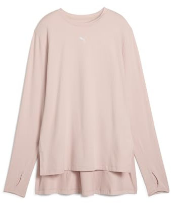 PUMA Modest Oversized Tee, Chemises Femme, Rose Quartz,