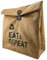 Nachhaltiger Lunchbag Eat & Repeat – Stylischer Frühstücksbeutel aus Tyvek, Aluminiumfolie und EPE-Schaum |Ideal für die Arbeit, Schule, Picknick, Wandern und Reisen