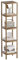 SMIBUY Badezimmer-Aufbewahrungsregal, 5 Ebenen, Bambusregal, Organizer, multifunktionales Regal für Wohnzimmer, Schlafzimmer, Küche (Walnuss)