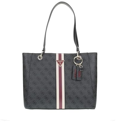GUESS Noelle Tote Bag Coal Logo