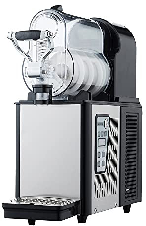 QUSYZD 3/6/9L kommerzielle EIS-Slushie-Maschine, -2~-7℃ EIS-Slushie-Maschine, Eismaschine mit LED-Anzeige für Restaurants, Schwarz-3L，Black-3L