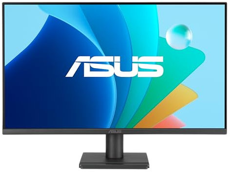 ASUS 24” 1080P Eye Care Monitor (VA249QG) - IPS, Full HD, 99% sRGB, Frameless, 120Hz, Adaptive-Sync, 1ms, Speakers, HDMI, DisplayPort, VGA, Low Blue Light, Flicker Free, Wall Mountable, 3 yr Warranty