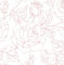 CiCiwind Self Adhesive Wallpaper Floral Contact Paper White Pink 17.32''×118.11'' Waterproof Peel and Stick Wallpaper Flower Stick on Wall Paper Removable Kitchen Worktop Vinyl Wrap for Wall Furniture