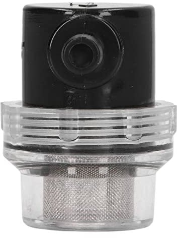 Wasserpumpenfilter, 50 -Mesh -Edelstahl, Transparentes Schalendesign, Wasserfilter, 1/2 -Zoll