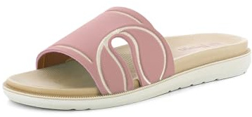 inblu Ciabatte Donna A Fascia Colorata Con Disegno Logo Inblu, Suola Dual Density CiabatteDonna