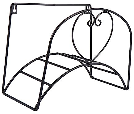 VICASKY Gartenschlauchhalter Wandhalterung Für Aufbewahrung Von Gartenschläuchen Antikes Metallregal Zur Wandmontage Für Platzsparende Schlauchablage