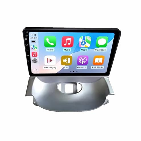 Android 13 2 DIN Pantalla Táctil Radio 9 Coche Pantalla para Peugeot 206 2004-2008 con Enlace Espejo/Navegación GPS/Radio FM/BT/Mandos Volante/Reproductor Multimedia(8G+256G)