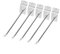 25PCS Crochets Support affichage mural Crochet suspendu en acier inoxydable pour supermarché 15cm