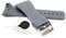 vhbw bracelet TPE compatible avec Polar M400, M430 montre connectée - 9.0 + 14.5 cm gris
