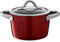Silit Vitaliano Rosso - Olla alta (18 cm, tapa de cristal, 2,7 L, cerámica de Silargan, apta para inducción, modelo de salida), color rojo