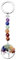 JSDDE Schmuck Chakra Schlüsselanhänger Schlüsselringe Heilstein Lebensbaum Anhänger Glücksbringer Baum Schlüsselanhänger Keychain Dekoration (Chakra)