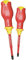 USAG U00910125 Serie giraviti Slim isolati 1000V con Impronta combinata Phillips, Rosso