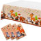 Party-Tischdecke mit Tiermotiven für Waldtiere, 108 cm x 180 cm, Einweg-Tischdecken für Wild One, Safari, Babyparty, Geburtstagsdekoration, 3 Stück