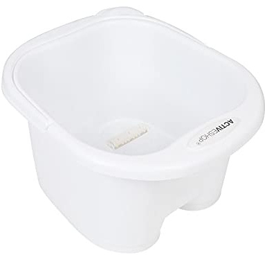 PEDICURE BOWL WITH ROLLERAMS WHITE ACTIVESHOP