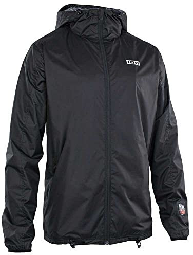 ION MTB-Jacke Logo Rain Schwarz Gr. L