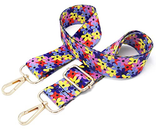 Schultergurt Für Taschen Handtasche Gurt Taschengurte Zum Wechseln Damen Bunter Verstellbarer Taschenriemen Zubehör Schultertasche Strap Umhängegurt Breit Bag 24 Gold/3,8cm