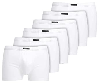 Götzburg Boxershorts Herren 6er Pack Unterhosen, Männer Unterwäsche aus hochwertiger Baumwolle