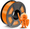 JAYO PLA+ Filament 1.75mm, Erhöhte Zähigkeit PLA Plus Filament-3D-Druckmaterialien, Maßgenauigkeit +/- 0.02mm, Neatly Wound, 1.1 kg Spule(2.42 LBS, 330M), PLA+ Orange