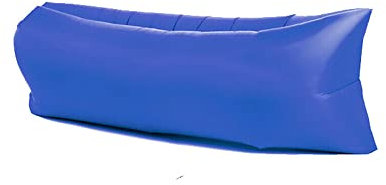 Surwin Wasserdichtes Aufblasbares Sofa,Tragbares Luft Sofa Aufblasbare, Air Lounger, Luftsofa Luftsack Für Outdoor, Strand, Party,Reisen, Camping Gadgets (Dunkelblau,200x70cm)