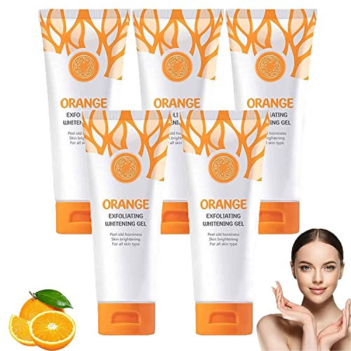 Sovtay Orange Exfoliating Whitening Gel, Face & Body Skin Care, 50g (5pcs)