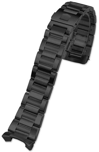 FFHAO 22mm Edelstahl Armband Für Tag Heuer CARRERA Arc End Uhrenarmband Handgelenk Armband Deployment Mann uhrenarmband, 24 mm, Achat