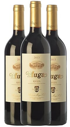 Muga Rioja Crianza 75 cl Vino tinto (Caja de 3 Botellas de 75 cl)