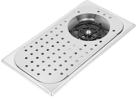 Sink Glass Rinser, Pitcher Rinser High Pressure Rinse Stainless Steel Bar Glass Rinser Cup Washer Spray Rinser for Home Kitchen Hotel Cafe Restaurant Sink (Stainless Steel)