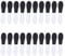ZHYOPING 20 Pack Double-Sided Foot File Professional Foot Scraper & Grater Hard Skin Remover for Feet Callus & Dead Skin Remover Foot Care Kit Disposable Foot Exfoliator for Wet/Dry Cracked Feet