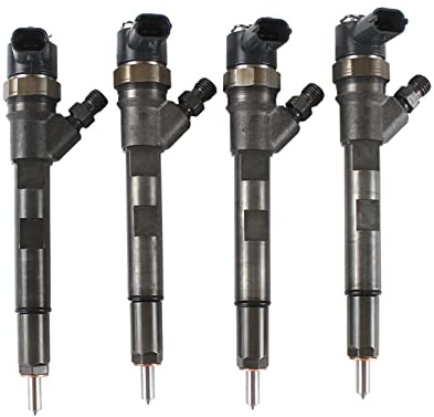 4 inyectores de combustible diésel compatibles con Chrysler Voyager Jeep Cherokee (KJ) MK2 2,5 2,8 CRD 2001-2008 0445110059