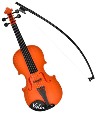 OFFIGAM 1 Satz Simulierte Geige Realistische Geigenverzierung Xylophon Desktop-geigendekor Kindergeige Violine Geige Ukulele Kleines Musikspielzeug Plastik Chocolate