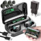 Auricolari Bluetooth TWS F9 Cuffie Wireless con Powerbank + caricabatterie - Display LED - Bassi Potenti - Impermeabili IPX4 - Touch Control - Autonomia Lung