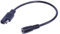 HAISENG 25cm DC5.5x2.1mm Female To SAE Male Plug Converter Adapter Cable For Solar Panel Solar Battery Panel Car Motorcycles