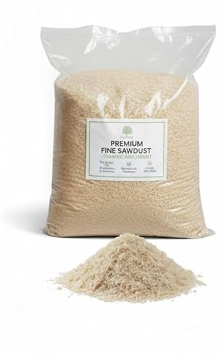 Premium Fine Saw Dust Bedding - Soft Wood Shavings for All Animals - 1kg - 30kg (5kg)