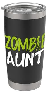 Zia Zombie Zombie Bicchiere termico in acciaio inox doppia parete