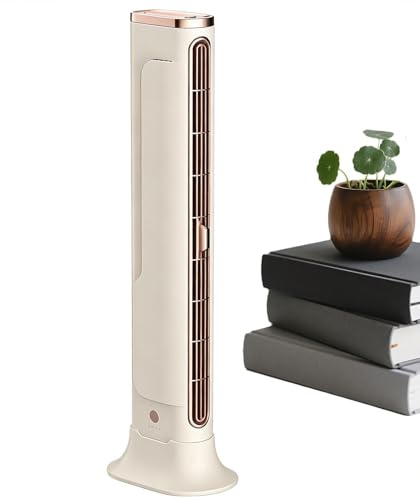 condizionatore portatile - Piccola torre senza lama ricaricabile tramite USB - Condizionatore per auto - per ufficio, casa, auto, campeggio, interni, viaggi, camper, garage, cucina