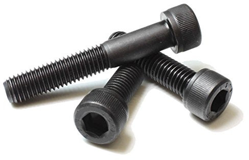 DIN 912 / ISO 4762 PROFI Zylinder Innensechskant Schraube Vollgewinde Güte 8.8 blank Stahl gehärtet - DIN912 PROFI ZYL INB6kt VGW G8.8 BLK SGH - M7 x 12 (1 Stck)