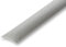 (8,64EUR/m) 30 x 1000 mm Edelstahl Übergangsprofil selbstklebend matt geschliffen/gebürstet
